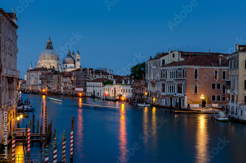 Grand Canal at night, Venice © gordand