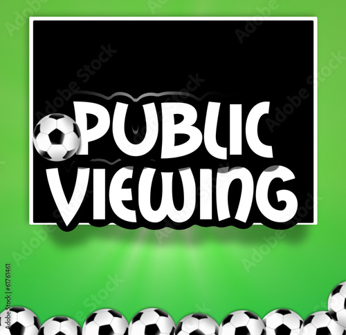public viewing