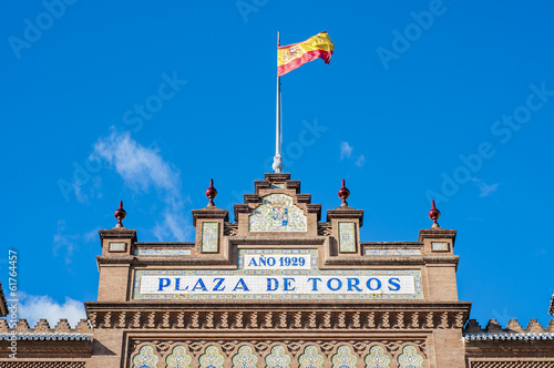 Las Ventas Bullring in Madrid, Spain. photo