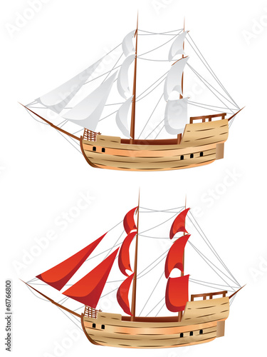 Vintage Sailing Ship