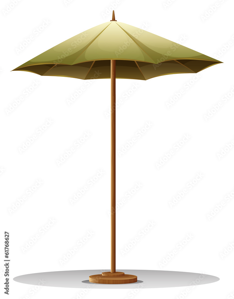 A table umbrella A table umbrella