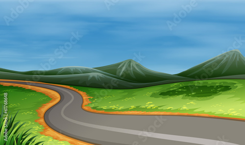 A narrow road