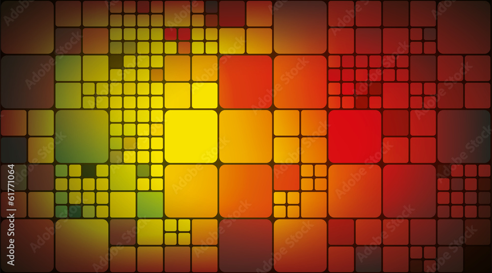 Abstract square background and wallpaper