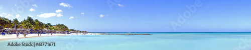 Fototapeta Naklejka Na Ścianę i Meble -  Palm Beach at Aruba
