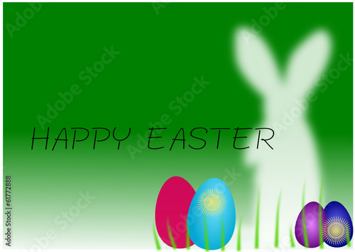 Ostern, Osterhase, Hintergrund