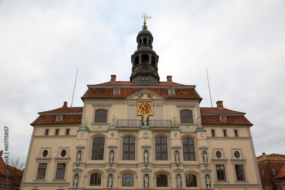 Obraz premium Town hall of Luneburg, Germany