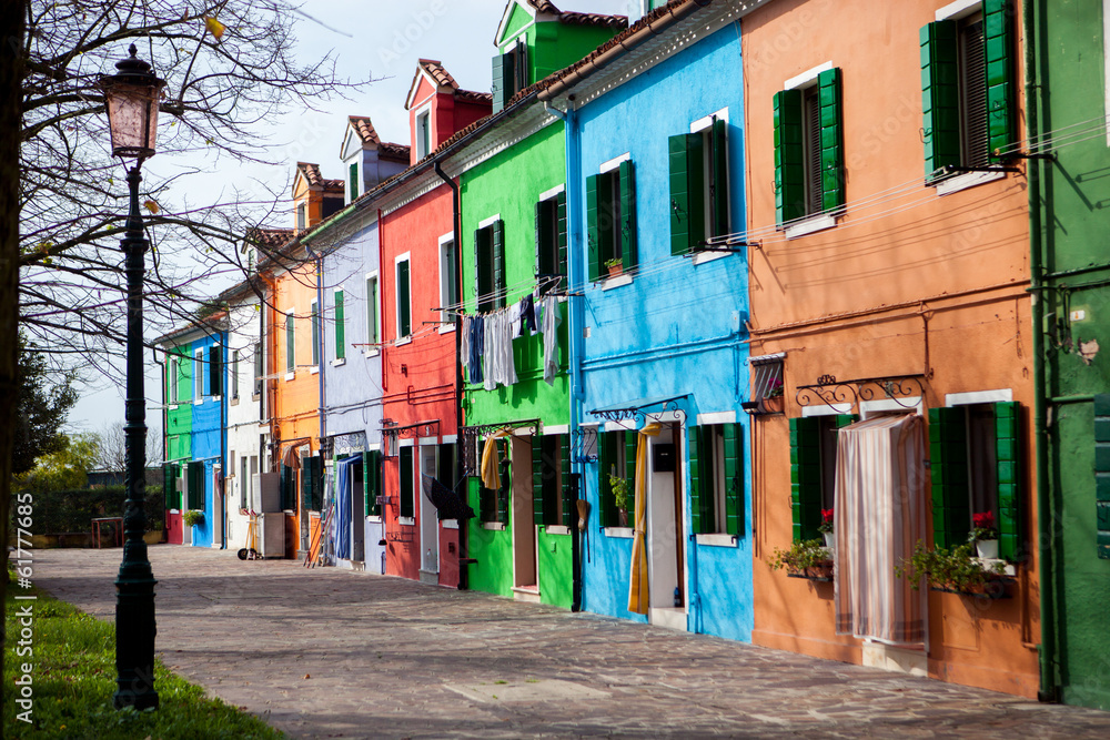 Fototapeta premium Burano, Venice. Italy
