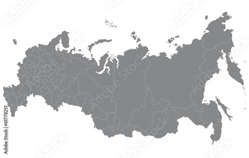 ロシアの地図