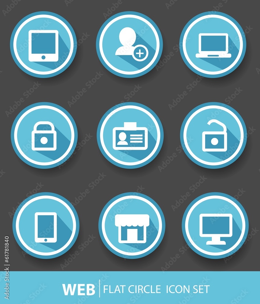 Web buttons,Blue version,vector Web buttons,Blue version,vector