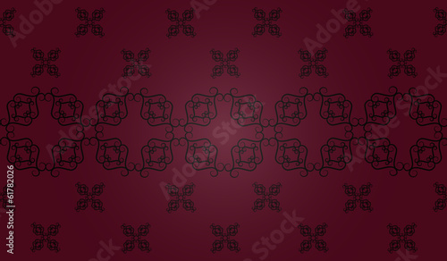 Vector floral seamless pattern