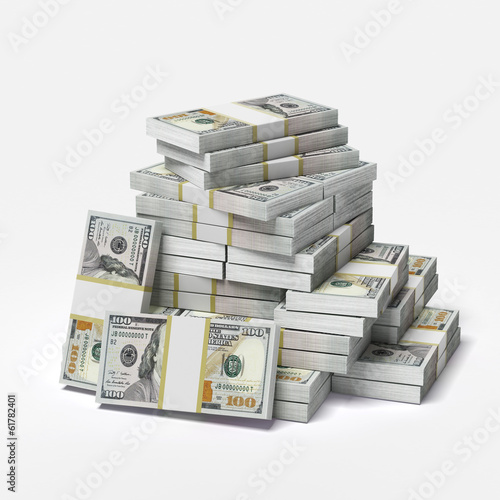 big pile of dollars