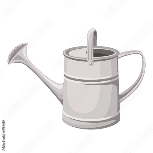 Watering can. Vector illustration.