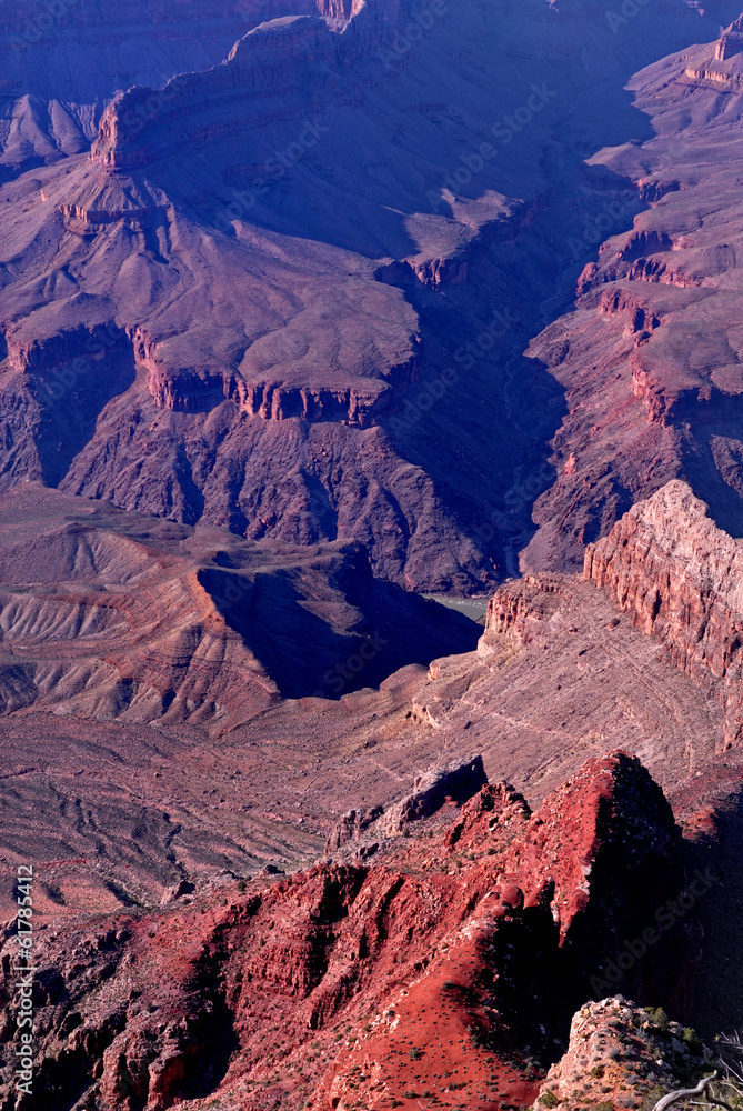 Landscape in Grand Canyon National Park, Utah