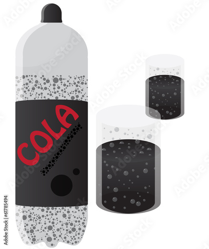 Black Cola Bottle