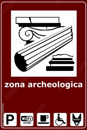 CARTELLO SITO ARCHEOLOGICO