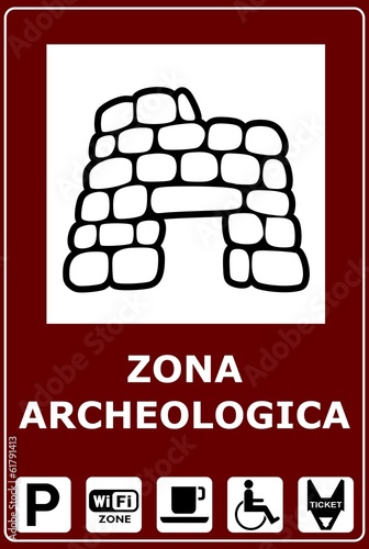 CARTELLO SITO ARCHEOLOGICO