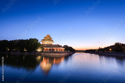 the turret of beijing forbidden city © chungking