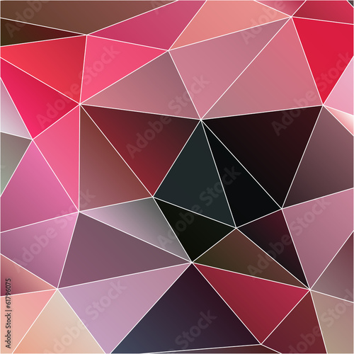 Vector abstract polygonal background
