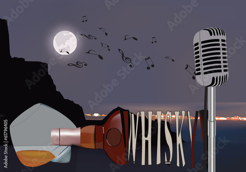 whisky nella notte