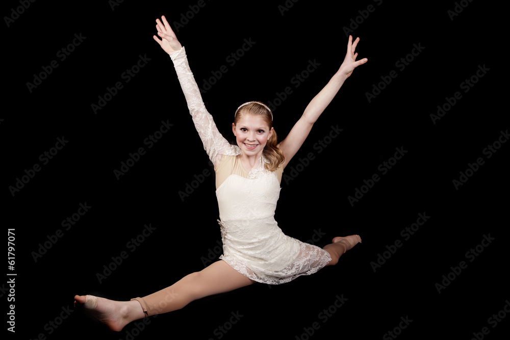 young girl dance splits hands up young girl dance splits hands up