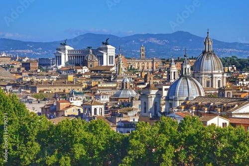 Roma vista dalla Terrazza dell'Angelo