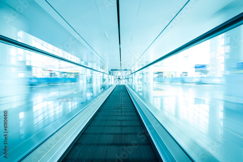 escalator in the airport