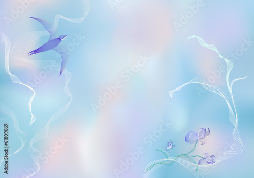 Spring colourful background