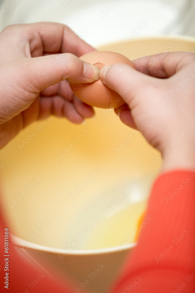 cook hands cracking eggs cook hands cracking eggs
