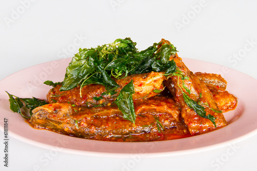 curry-fried fish