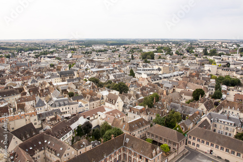 Panorama di Chartres da Notre Dame