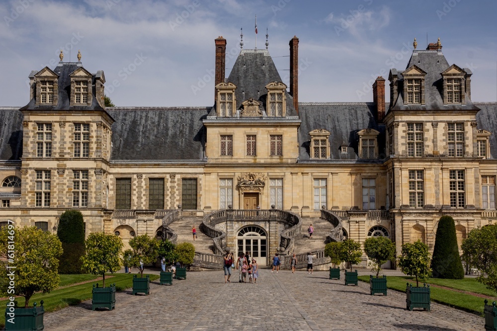 Fototapeta premium Il castello di Fontainebleau
