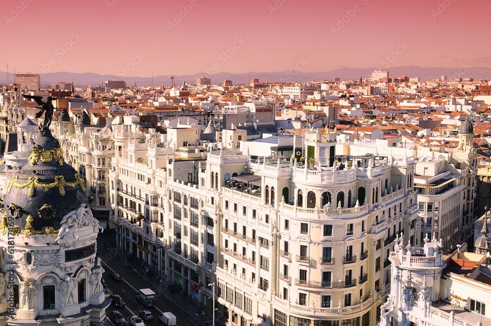 Naklejka premium Madrid.