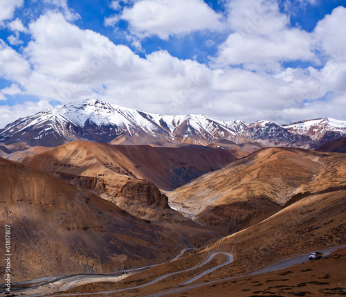 Himalaya mountain landscape in Ladakh, India