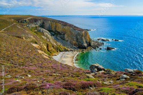 Tableau sur toile baie à crozon