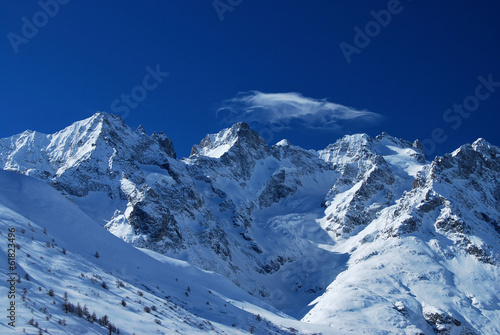 Massif de la Meije, Alpes, France photo
