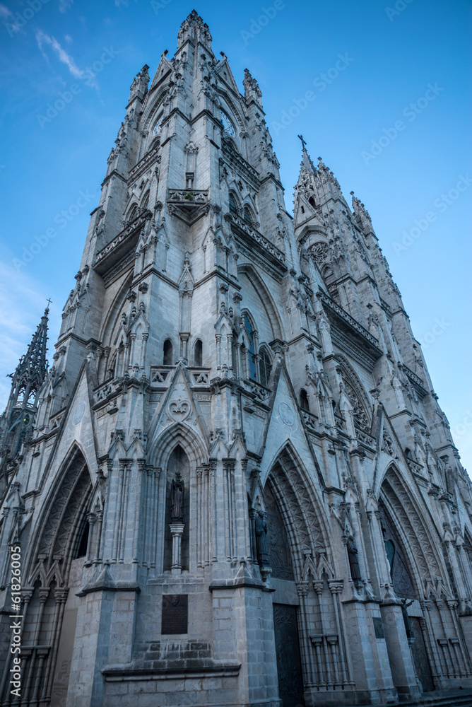 The Basilica of Quito, Ecuador