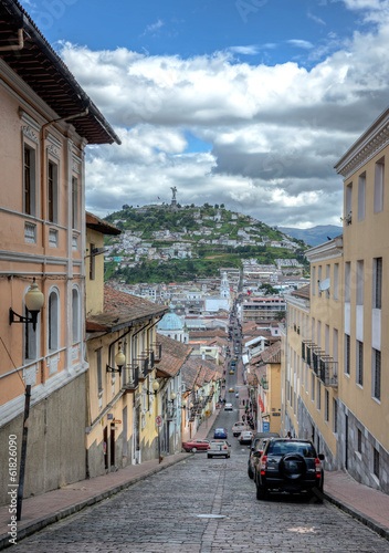 View of downtown Quito