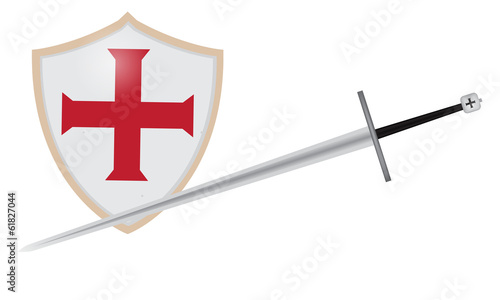 Medieval Sword and Shield