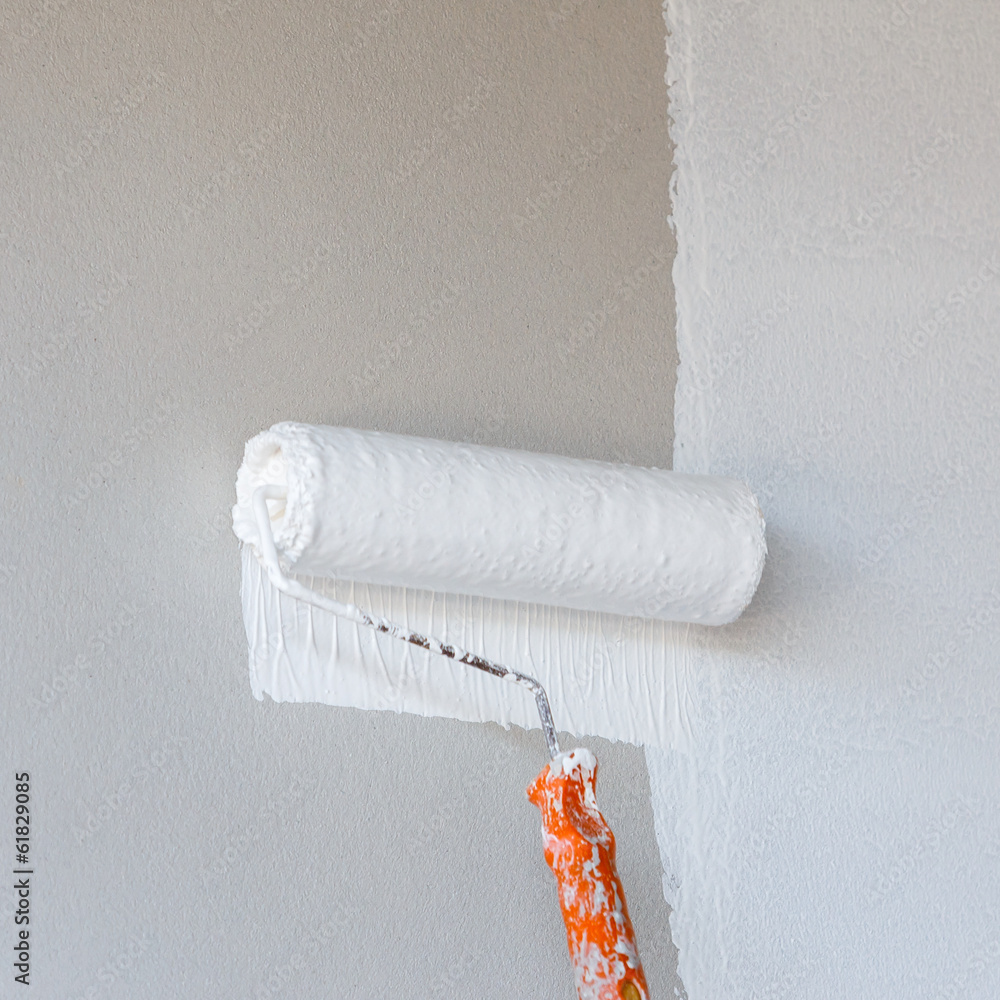 Painted White color for new house