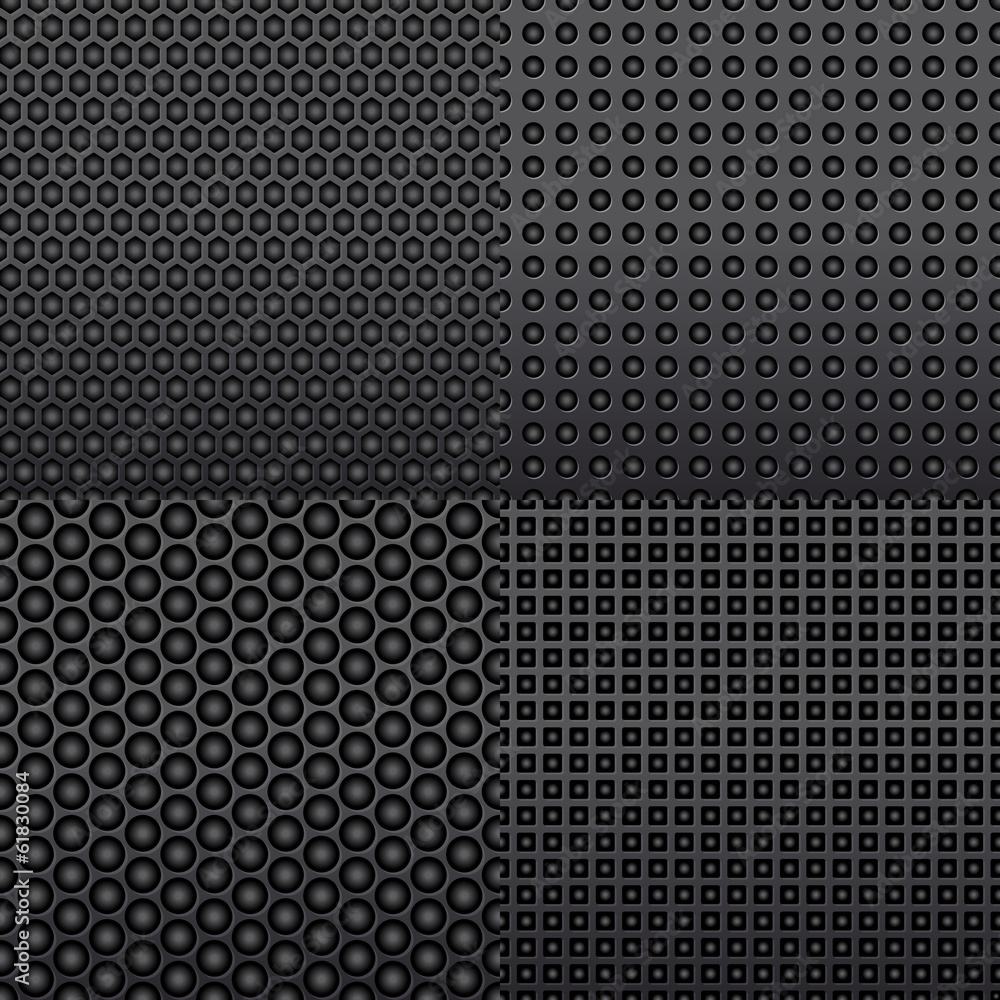Four repeat seamless carbon patterns Four repeat seamless carbon patterns