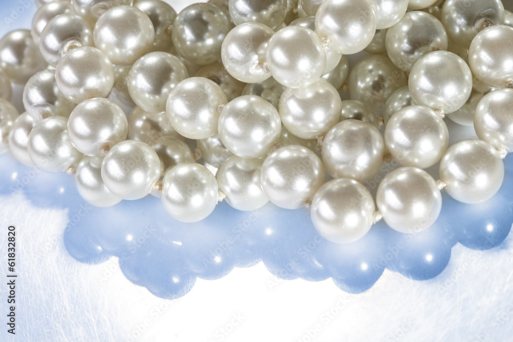 White pearls White pearls