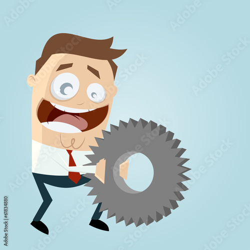 business mann technik