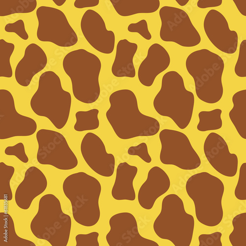 Seamless giraffe skin texture