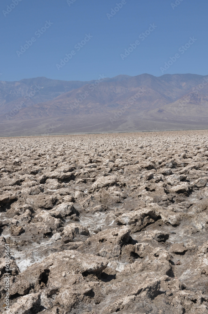 Devil's course; Death Valley; California; USA