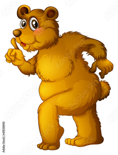 A big fat bear