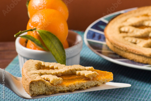 Fruit tart (crostata) photo