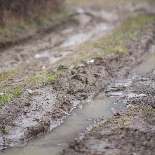 Muddy road © mooseshop