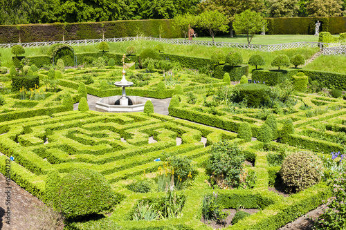 garden of Hatfield House, Hertfordshire, England