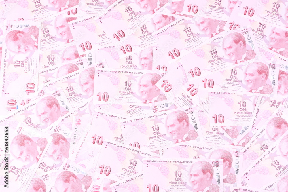 Naklejka premium Saçılmış Paralar