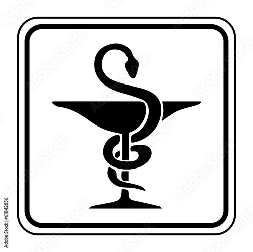 Logo pharmacie. photo